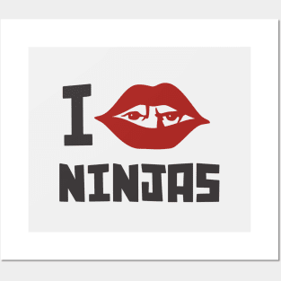 Kiss for the ninja Posters and Art